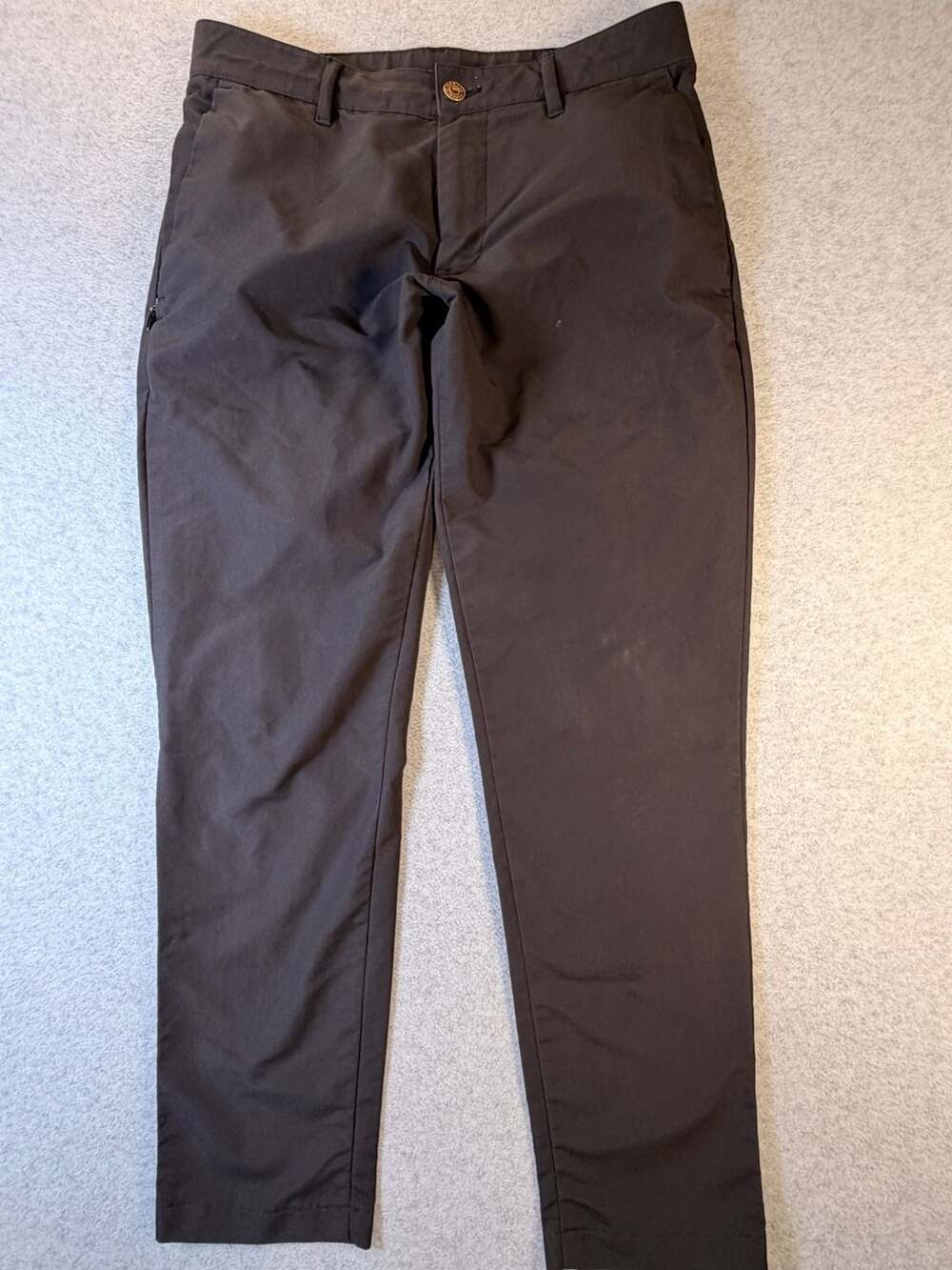 Banana Republic Slim Fit Chino Pants Size 32x30 Grey Activewear